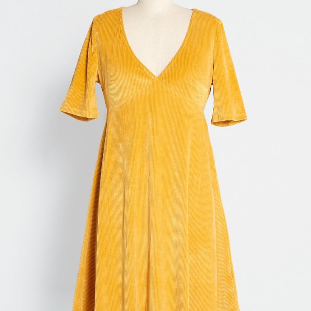 ModCloth Swinging With the Sixties Mini Dress